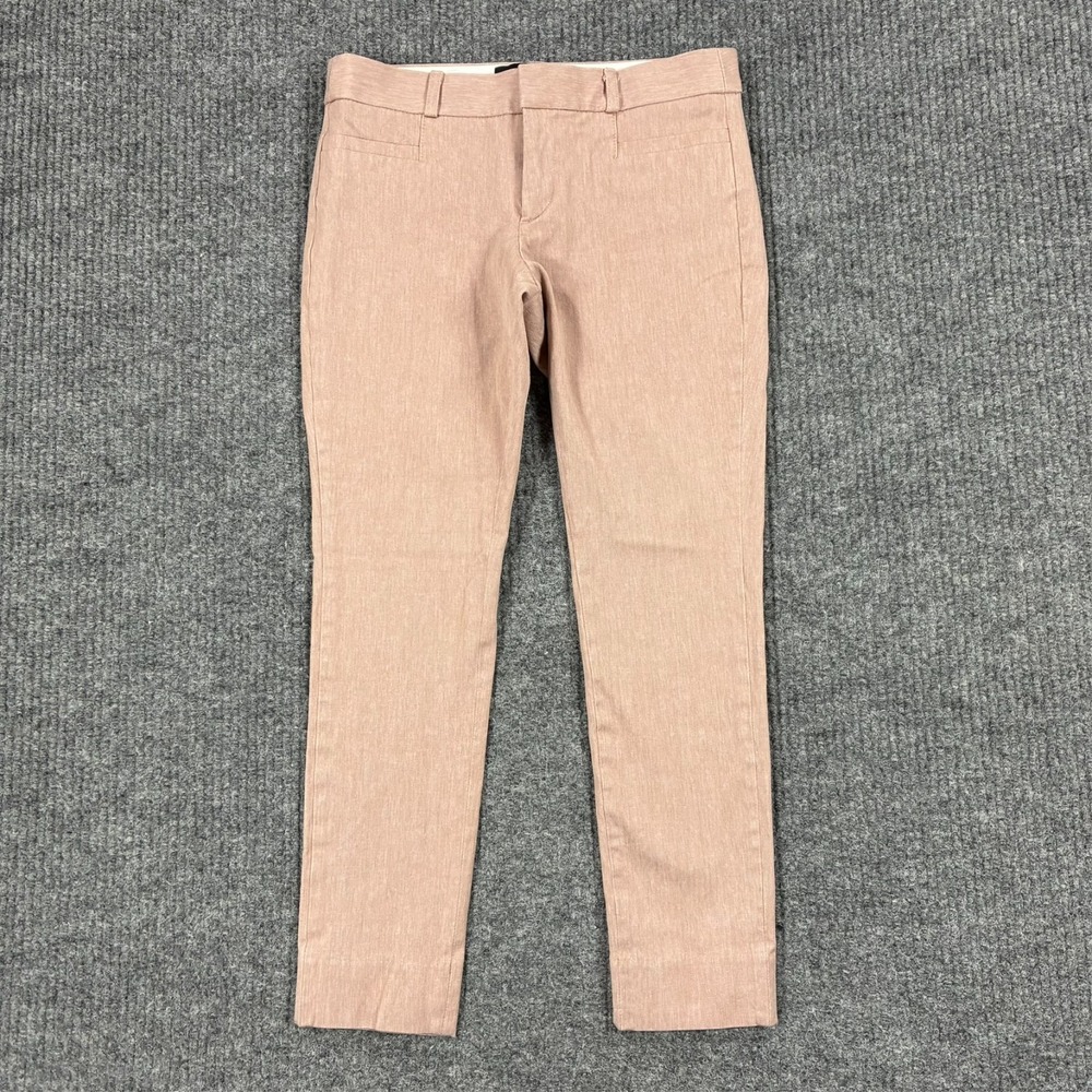 Banana Republic Sloan Dress Pants Womens Petite Size 0P Pink Slim Career